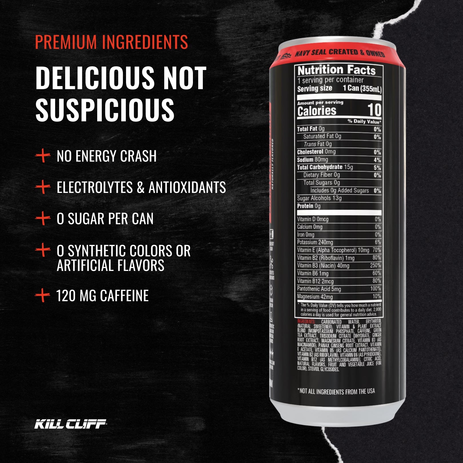 Kill Cliff ENERGY Cherry Lime Grenade
