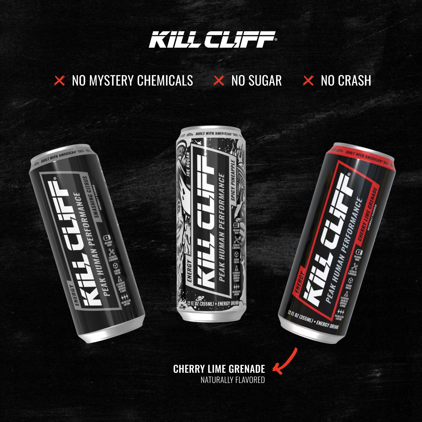 Kill Cliff ENERGY Cherry Lime Grenade