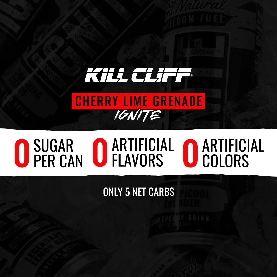 Kill Cliff Ignite Cherry Lime Grenade