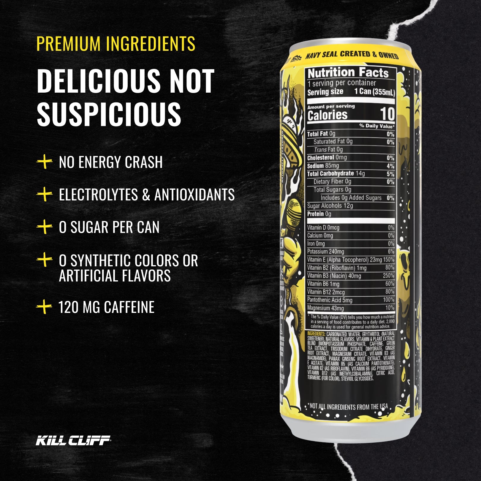 Kill Cliff ENERGYJoe Rogan's Spicy Pineapple