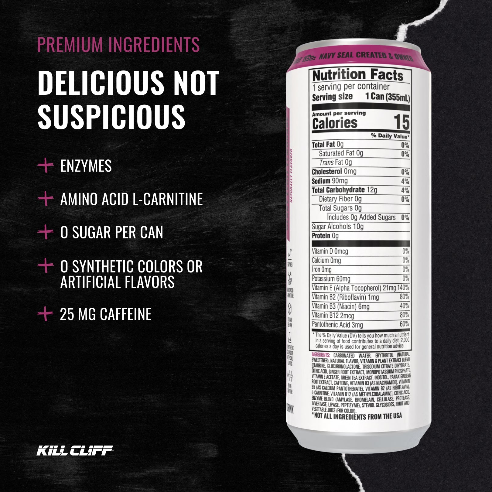 Kill Cliff RECOVERY Berry Legit Lemonade