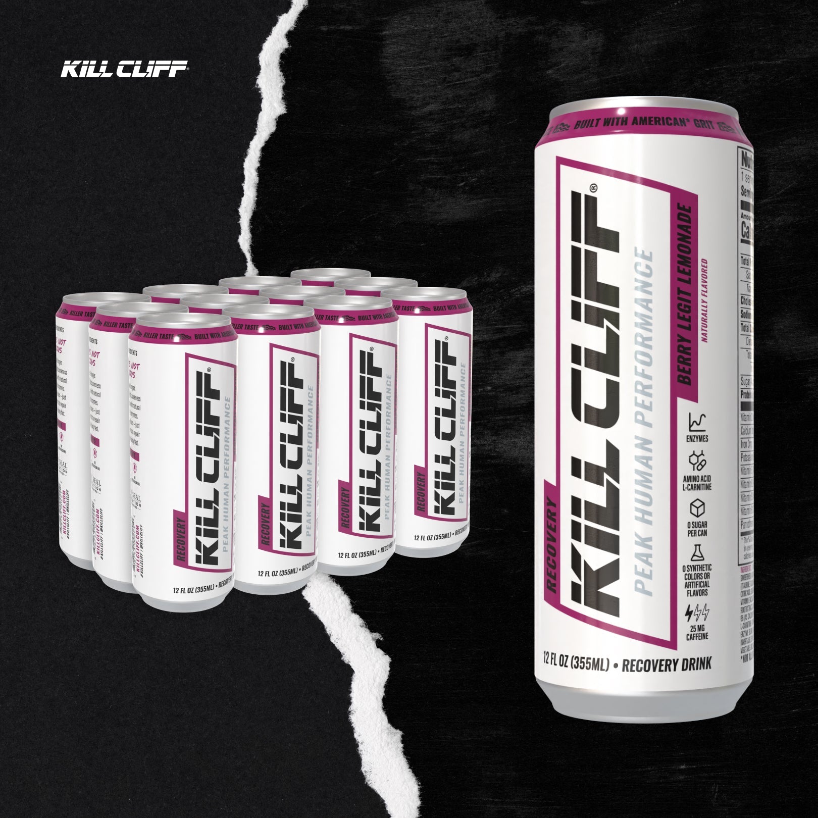 Kill Cliff RECOVERY Berry Legit Lemonade