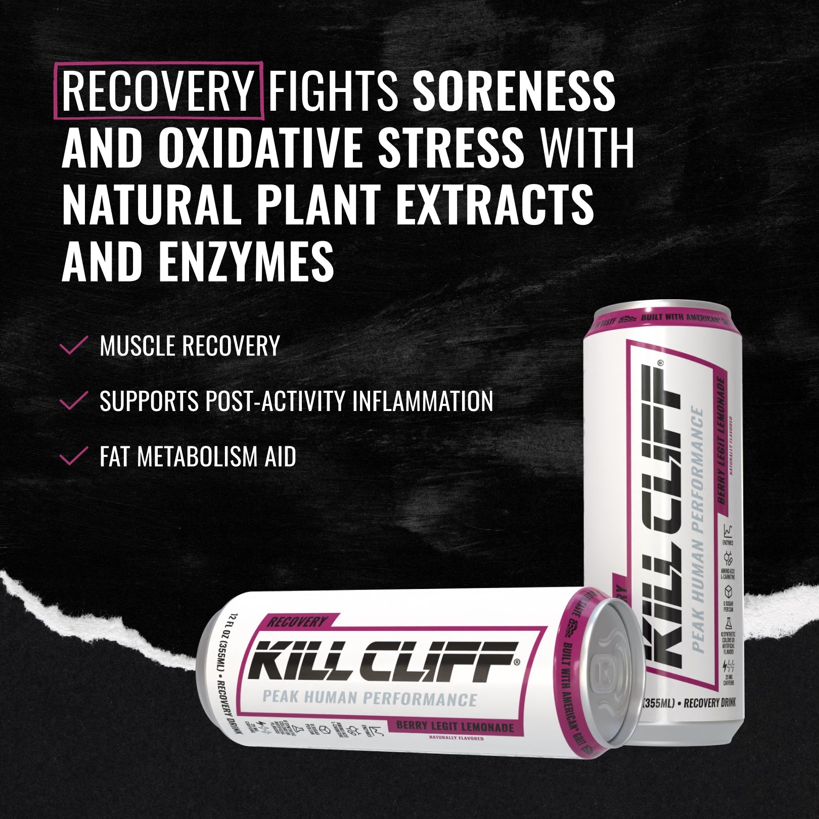 Kill Cliff RECOVERY Berry Legit Lemonade