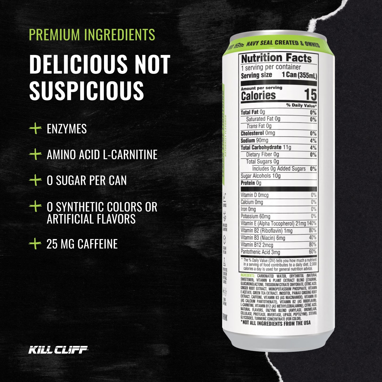 KILL CLIFF RECOVERY Lemon Lime Lightning