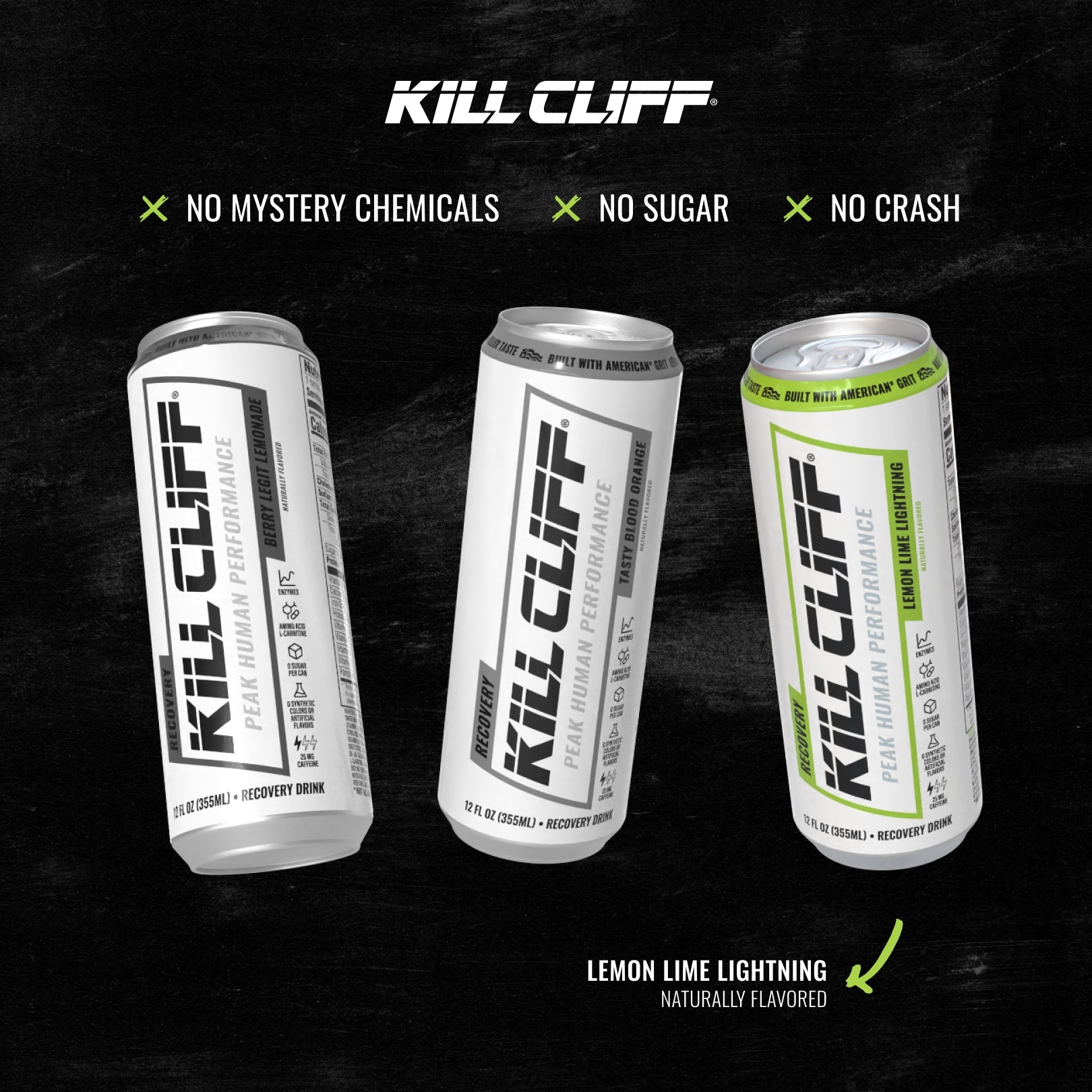KILL CLIFF RECOVERY Lemon Lime Lightning